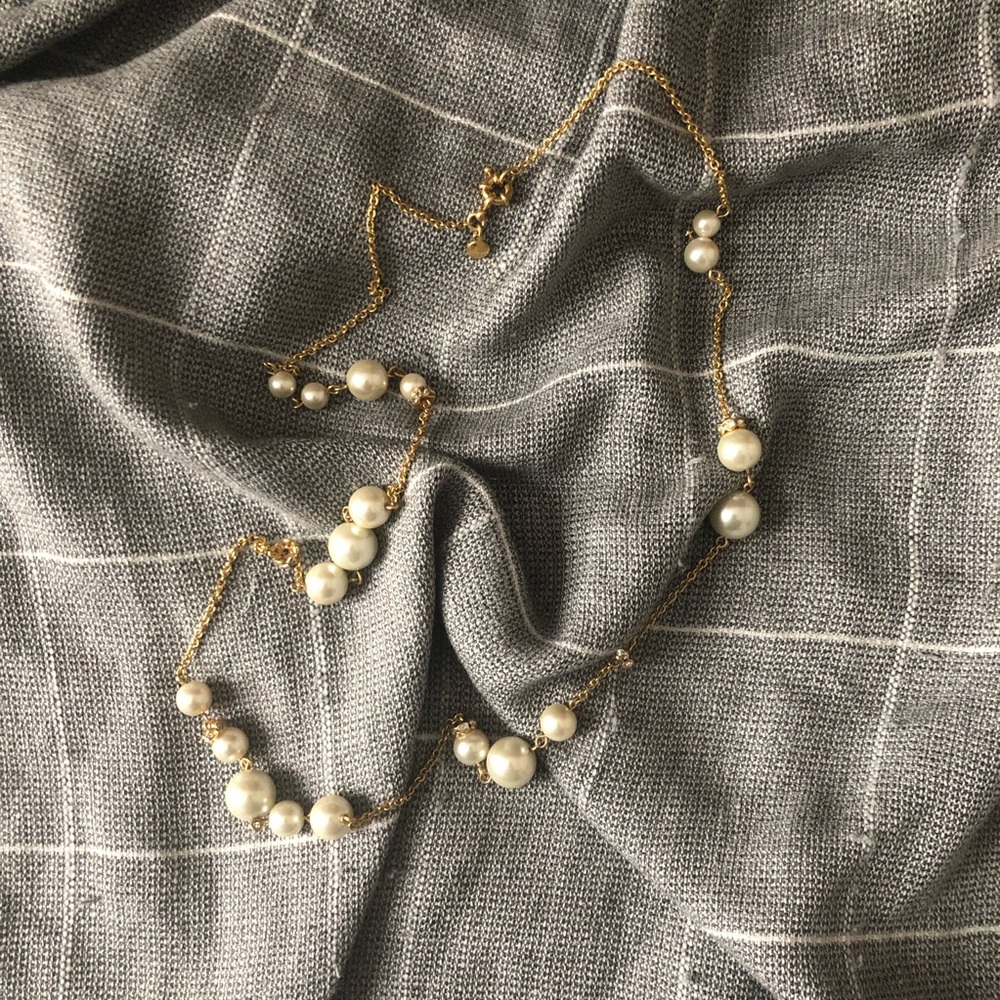 J. Crew Pearl Accent Necklace